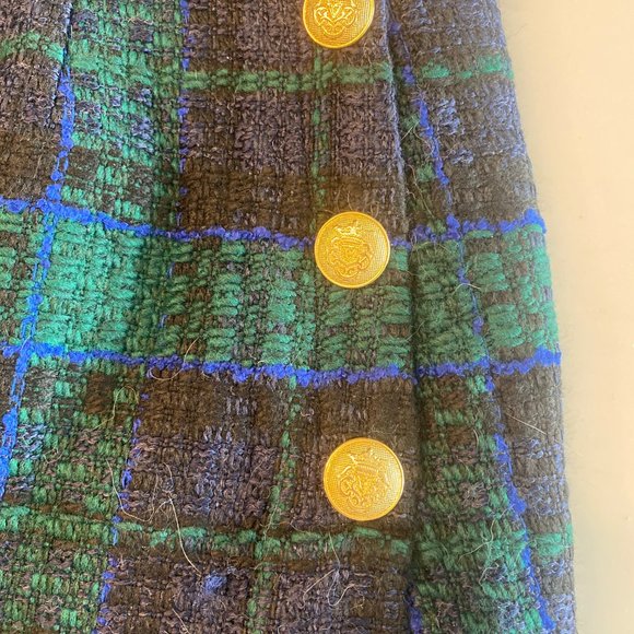 Zara Small Plaid Skirt - Picture 3 of 6